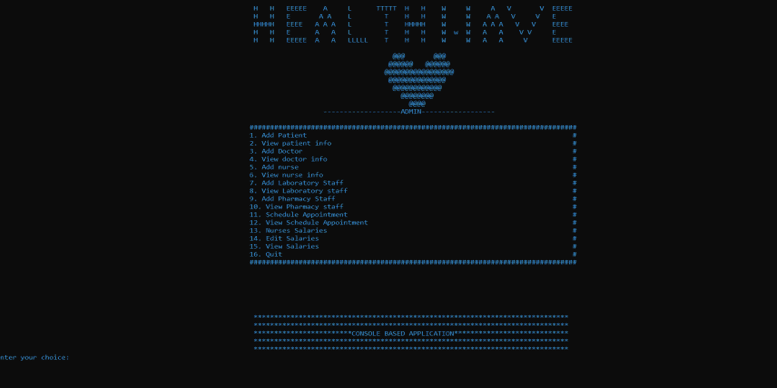 Hospital Management System – HealthWave